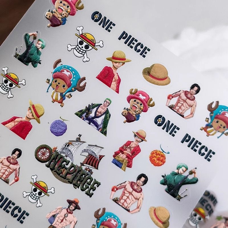 Nieuwe One Piece Monkey· D·Luf - Nail Art Zoro One Piece recensie en prijs