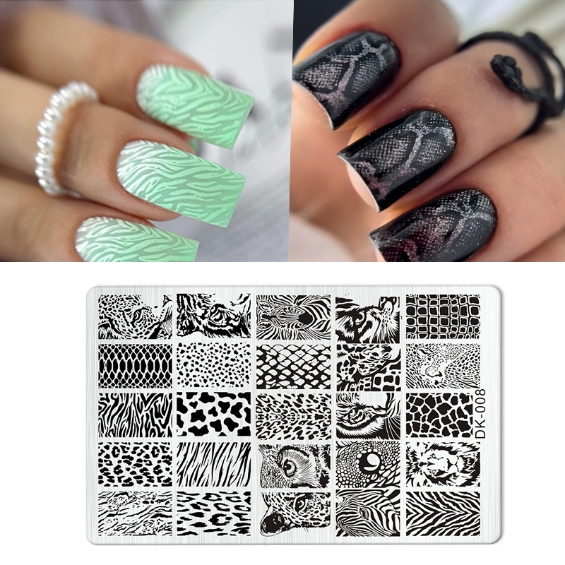 Dierenafbeelding Slang Luipaar - Nail Art Zebra Design recensie en prijs