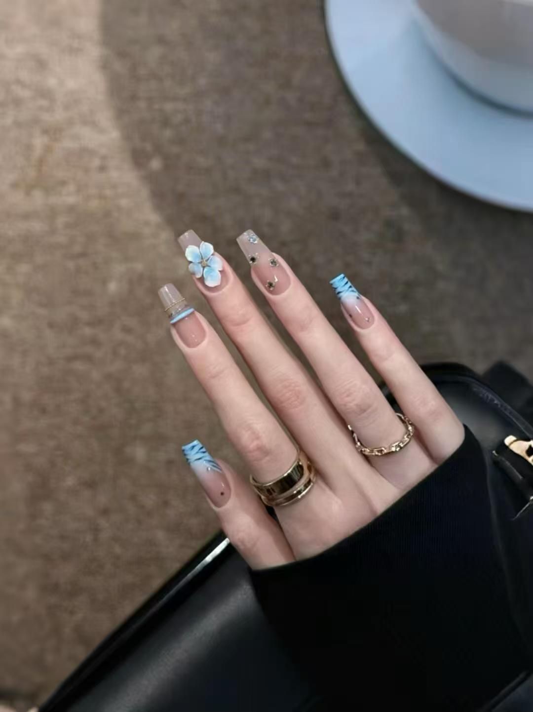 10 stuks handgemaakte opzetnag - Nail Art Zebra Design recensie en prijs