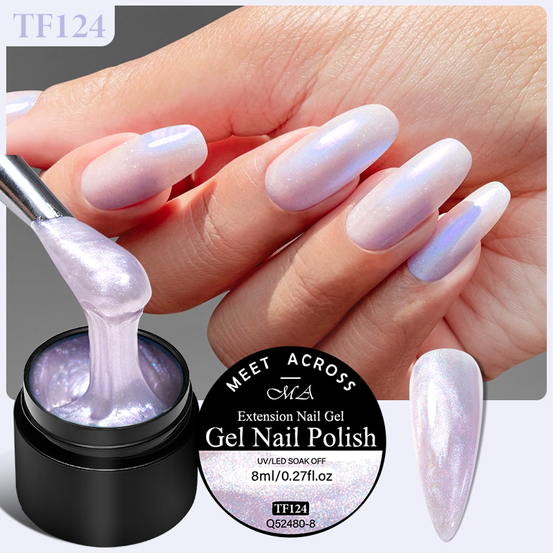 MEET ACROSS 8ml Aurora Extensi - Nail Art Violet recensie en prijs