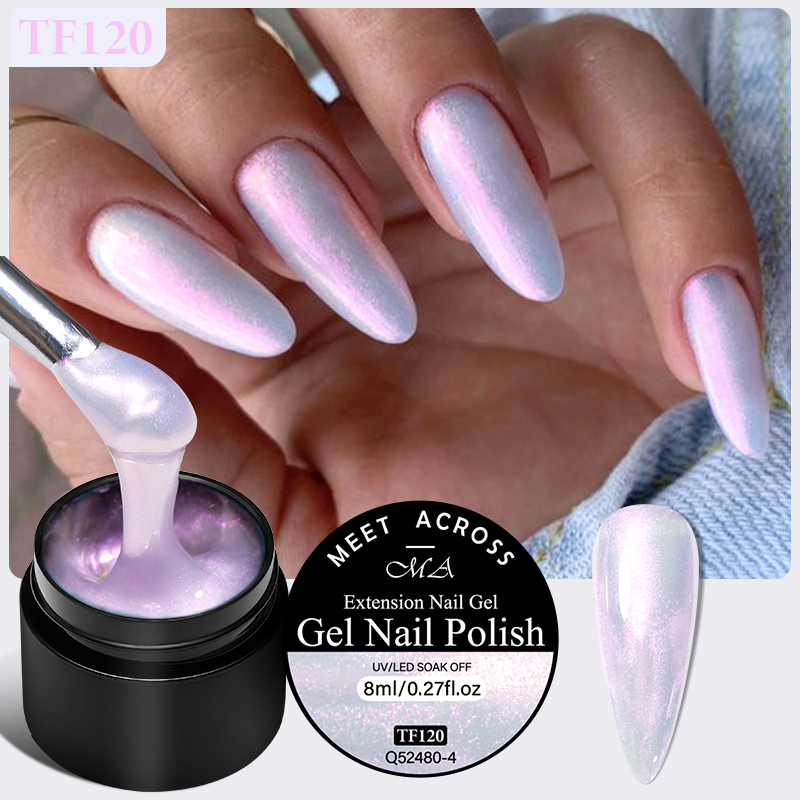 MEET ACROSS 8ml Aurora Extensi - Nail Art Violet recensie en prijs