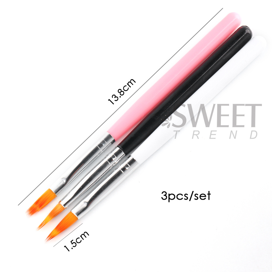 1PC Nail Art Brush Set UV Poli - Nail Art Ombre Glitter recensie en prijs