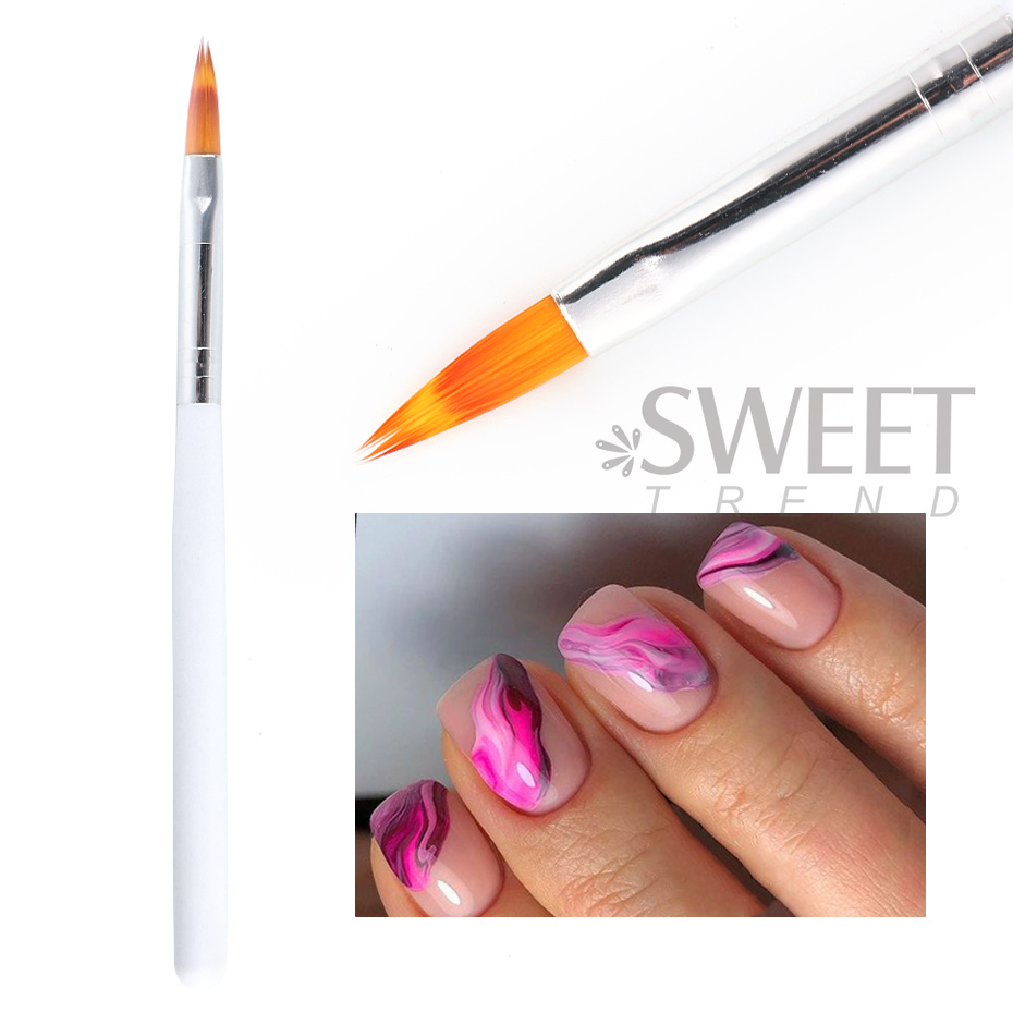 1PC Nail Art Brush Set UV Poli - Nail Art Ombre Glitter recensie en prijs
