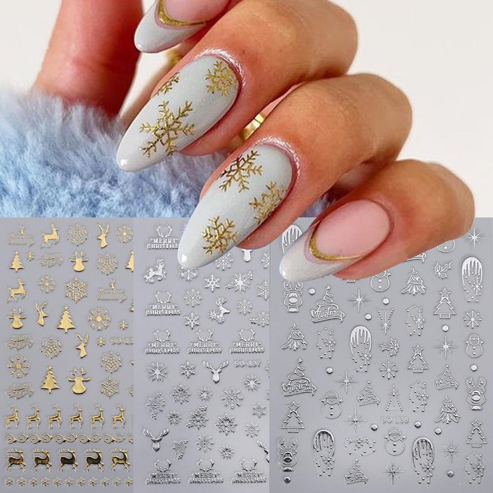 Kerst Nail Art Stickers Nagels - Nail Art Xmas Design recensie en prijs