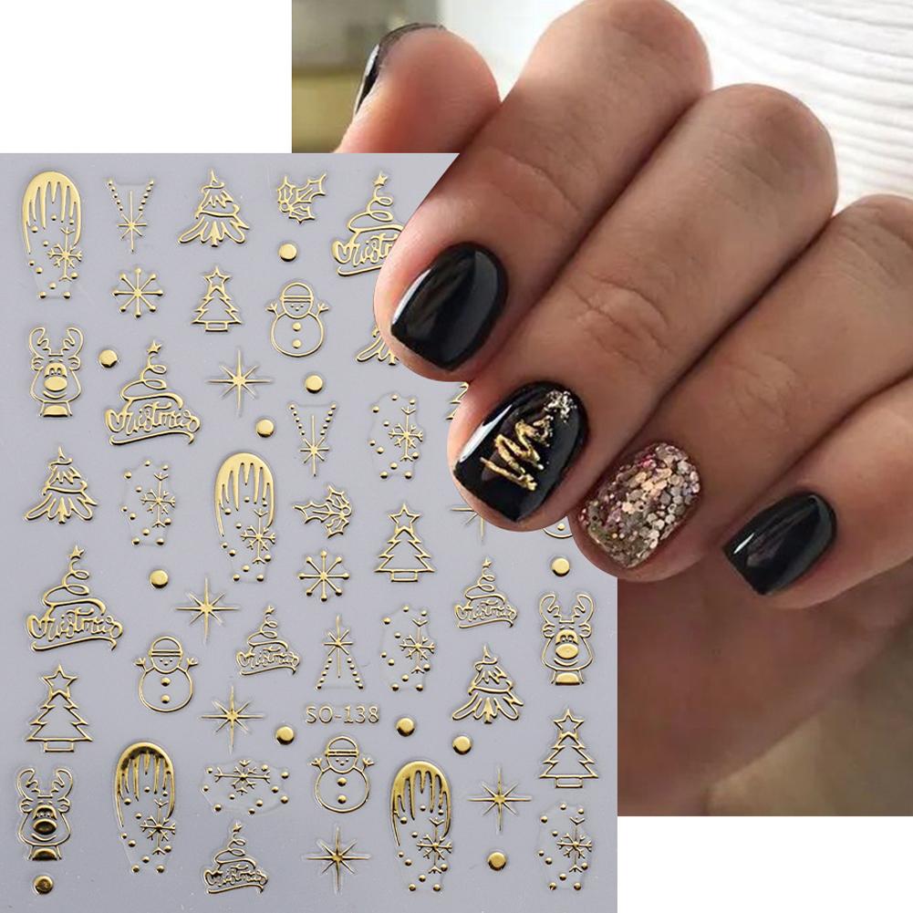 Kerst Nail Art Stickers Nagels - Nail Art Xmas Design recensie en prijs