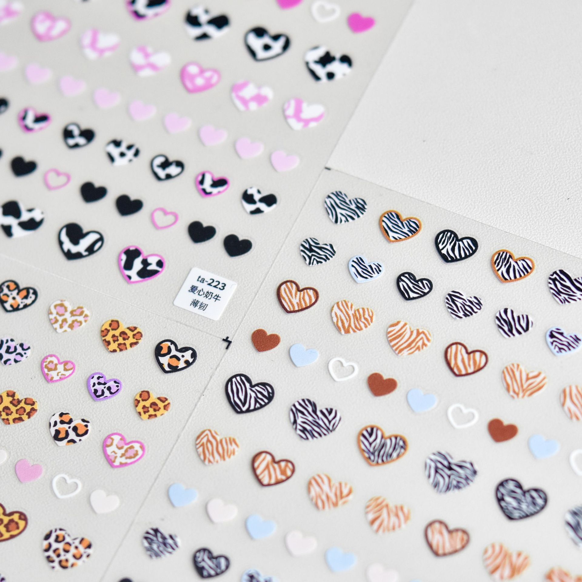 Dierenpatroon Liefde Hart Nage - Nail Art Zebra Design recensie en prijs