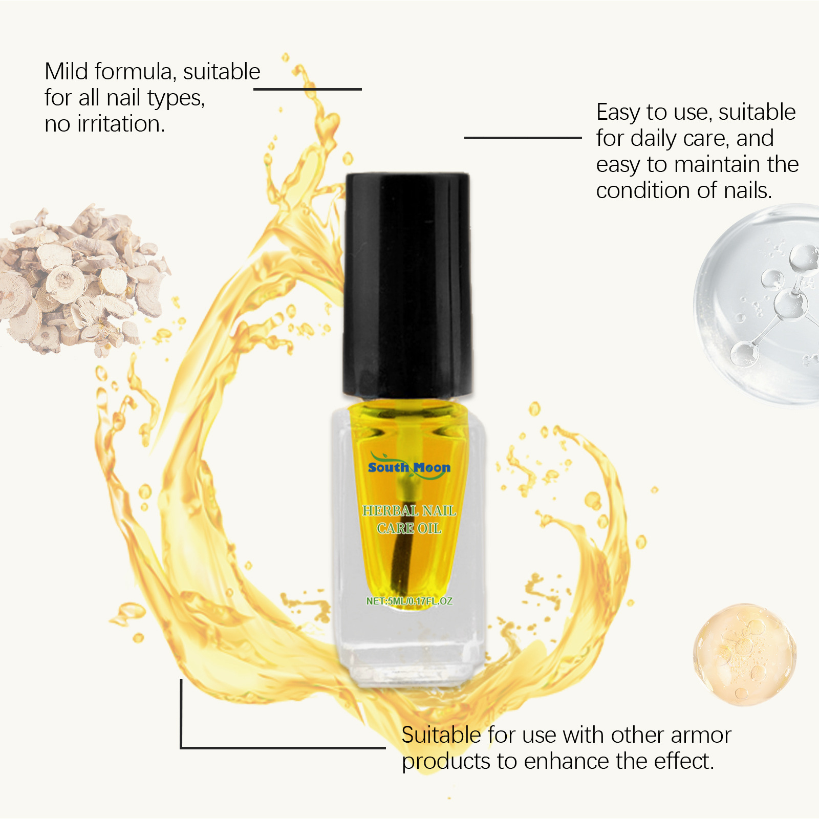 Zuid-Maan Kruiden Nagelolie Ve - Nail Art Maroon recensie en prijs