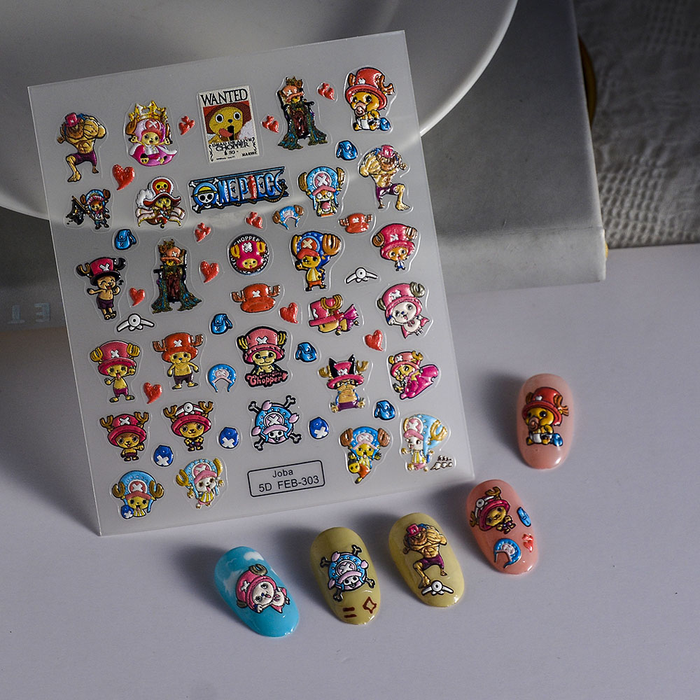 1PCS 5D Draagbare EEN STUK Nag - Nail Art Zoro One Piece recensie en prijs