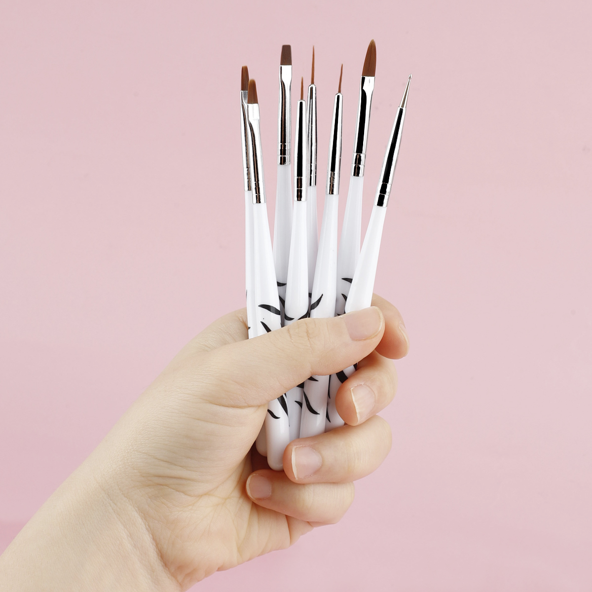 Nagelborstelset met zebrahandv - Nail Art Zebra Design recensie en prijs