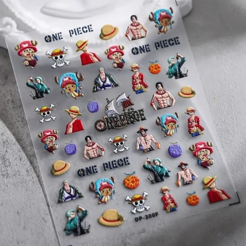 Een Stuk Nieuwe Cartoon Luffy  - Nail Art Zoro One Piece recensie en prijs