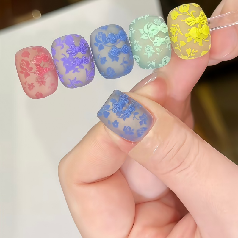 Chinese stijl nagelkunstvorm m - Nail Art Vintage recensie en prijs