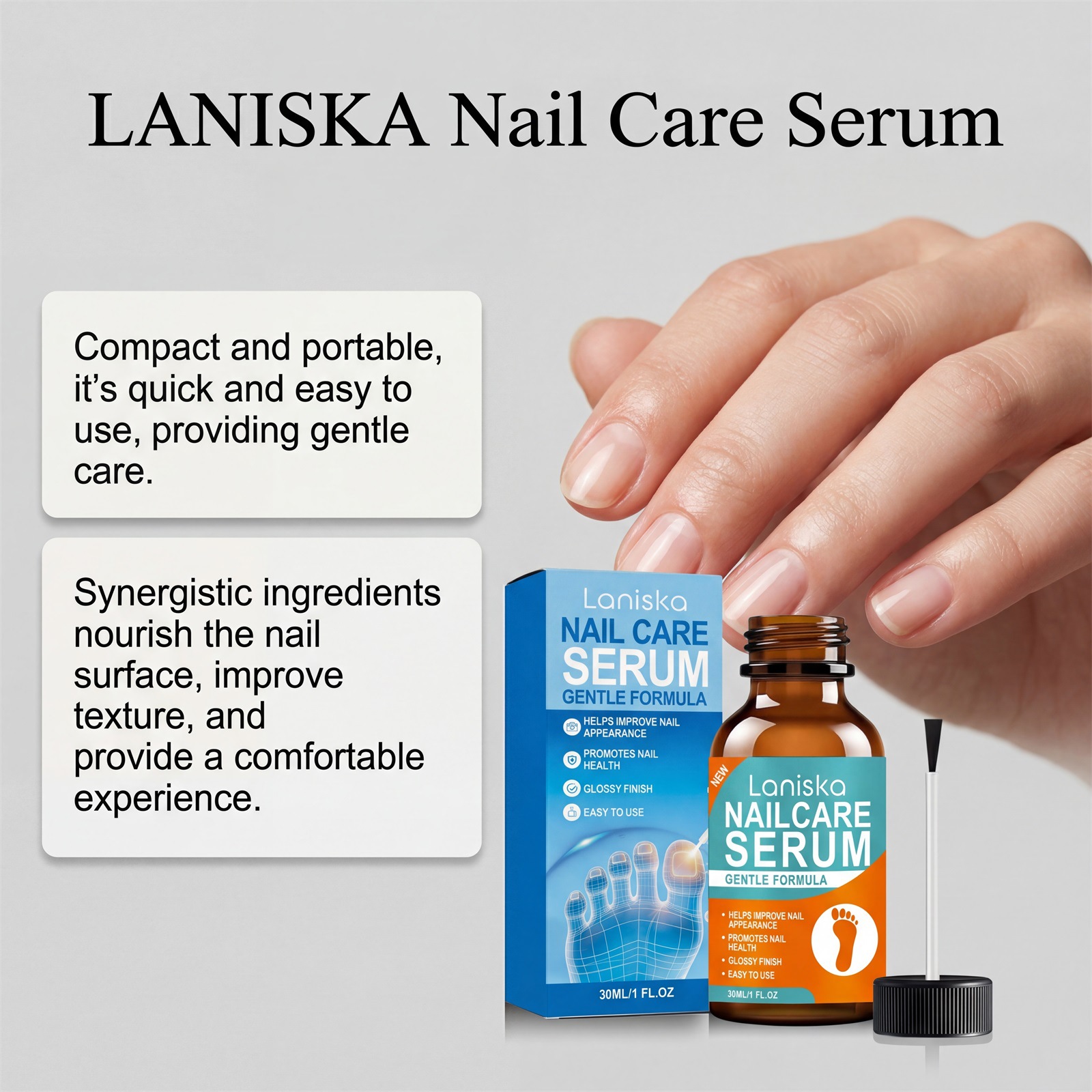 Nagelreparatieserum Versterkt  - Nail Art Maroon recensie en prijs