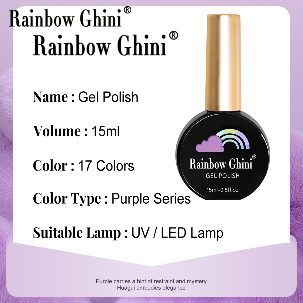 RG 15 ml 17 Kleuren Paarse Ser - Nail Art Violet recensie en prijs