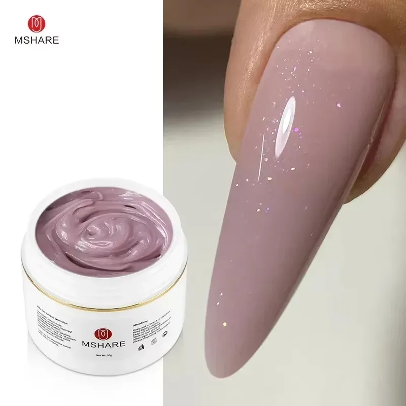 MSHARE Paars Sparkling Builder - Nail Art Violet recensie en prijs