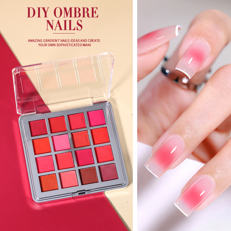Mocmaki DIY Gradient Nagelpoed - Nail Art Ombre Glitter recensie en prijs