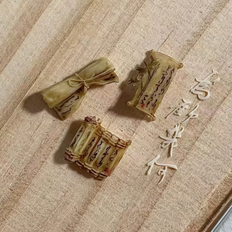 Chinese oude stijl boekrol 3D  - Nail Art Vintage recensie en prijs