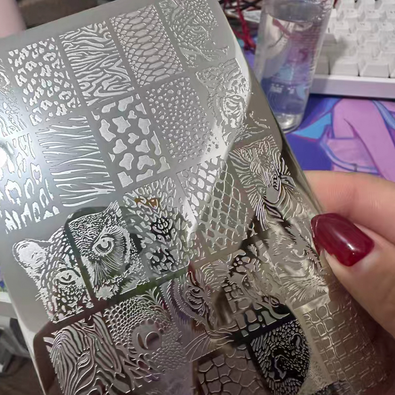 Nieuwe dierenbeeld slang luipa - Nail Art Zebra Design recensie en prijs