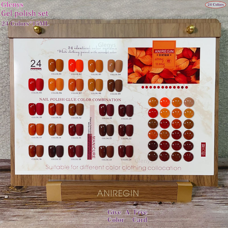 Vintage Bruine 24 Kleuren Nage - Nail Art Vintage recensie en prijs