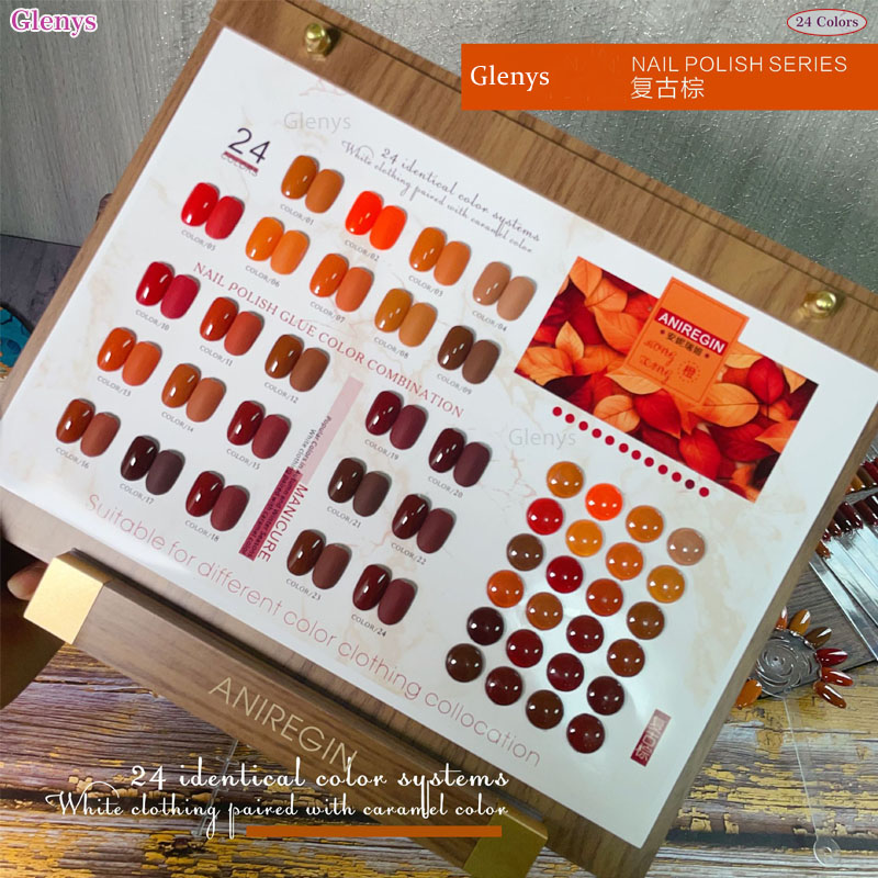 Vintage Bruine 24 Kleuren Nage - Nail Art Vintage recensie en prijs