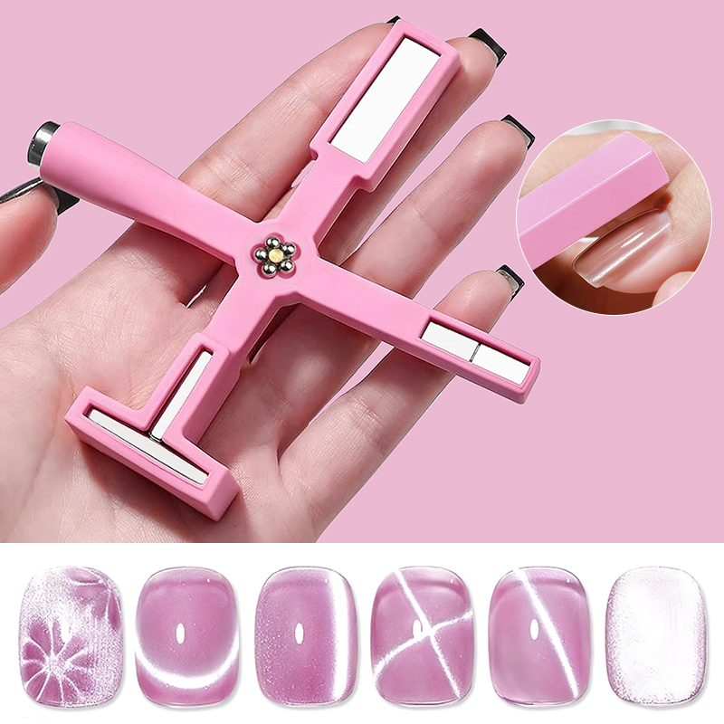 5-in-1 patroon nagelmagneet ka - Nail Art Maroon recensie en prijs