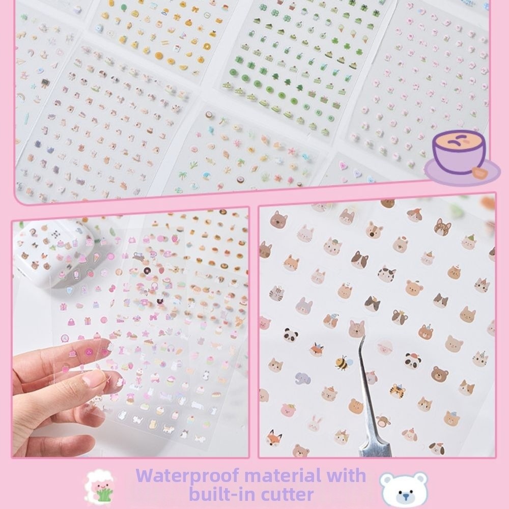 Leuke mini-nagelstickerboekjes - Nail Art Vintage recensie en prijs