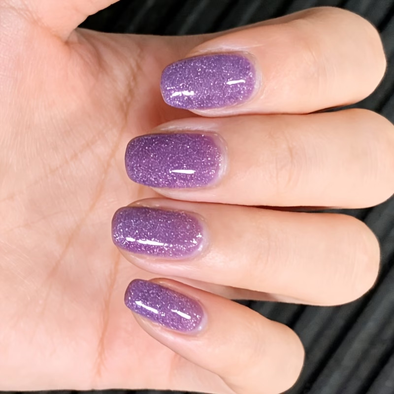 Ice-Clear Grape Purple Crushed - Nail Art Violet recensie en prijs