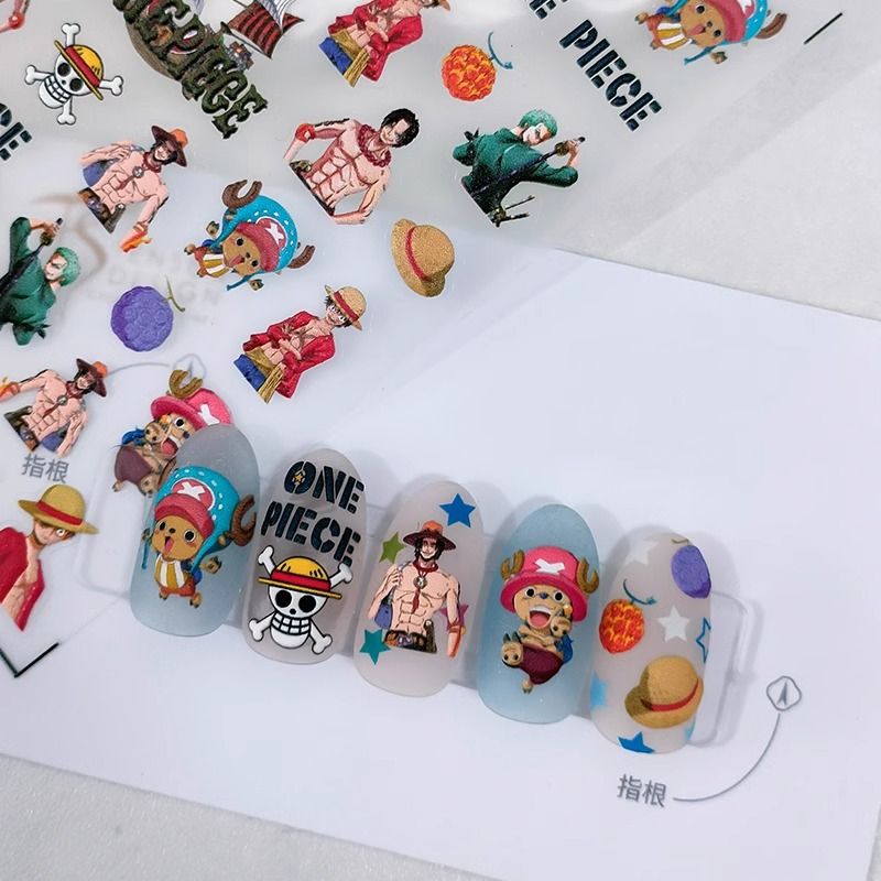 Een Stuk 2025 Nieuwe Cartoon L - Nail Art Zoro One Piece recensie en prijs